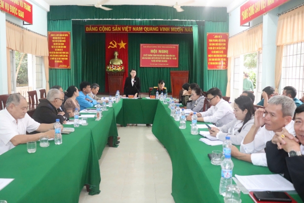 Hình ảnh cho bài viết Phú Hòa: Sơ kết chương trình phối hợp hoạt động giữa Ban CHQS với các tổ chức chính trị - xã hội và Hội Chữ thập đỏ huyện